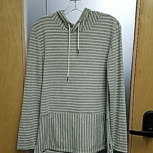 RBX Green Striped Women's Sweater